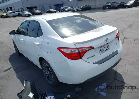 2015 Toyota Corolla S Plus from USA, damaged, VIN 5YFBURHEXFP308146